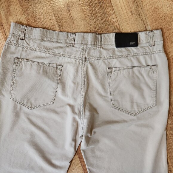 Enzo Denim 40 Khaki Pants Enzo Pablo 2 - Picture 8 of 11
